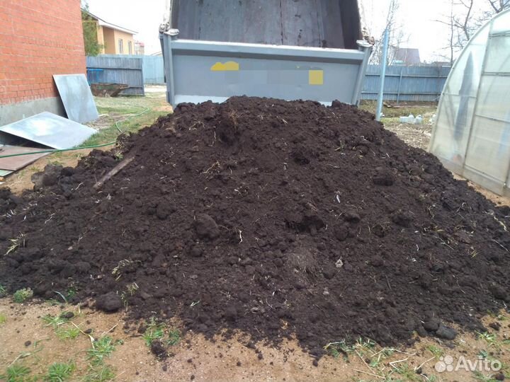 Земля чернозем плодородный грунт