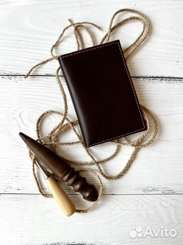 Обложка на паспорт из натуральной кожи