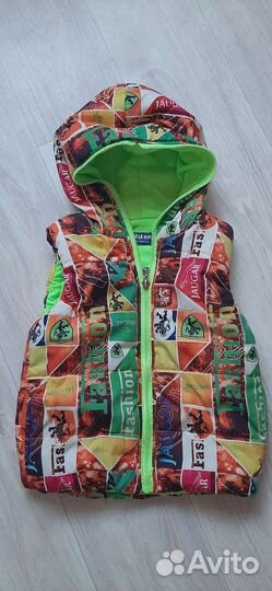 Жилет утепленный детский