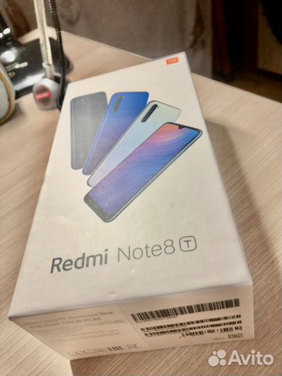 Xiaomi Redmi Note 8T, 4/128 ГБ