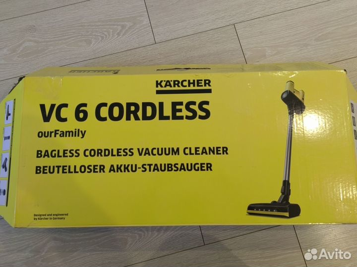 Пылесос Karcher VC6 our Family