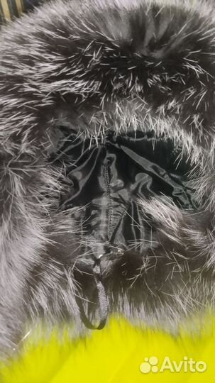 Шапка ушанка женская натуральный мех