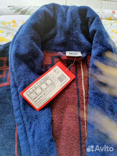 Мужской махровый халат, Турция,новый, XL