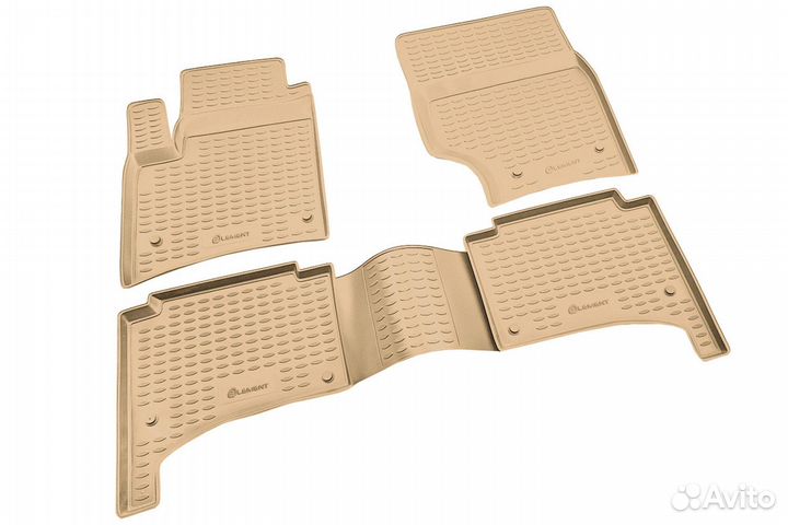 Коврики в салон VW Touareg I 10/2002-2010, 4 шт