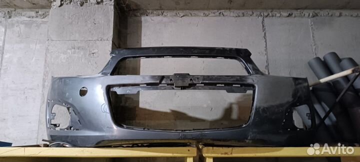Бампер передний Шивролет авео т300