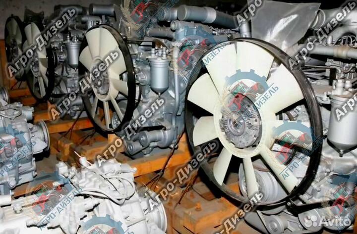 Двигатель ямз 238 де 2 V8 турбо мзкт маз -24.25