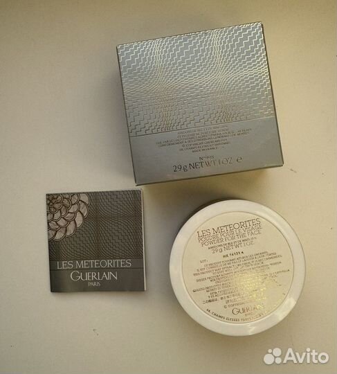 Guerlain пудра meteorites 998 винтаж б/у 1995