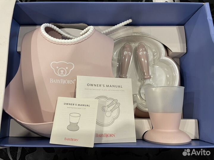 Набор детской посуды для кормления Baby Bjorn