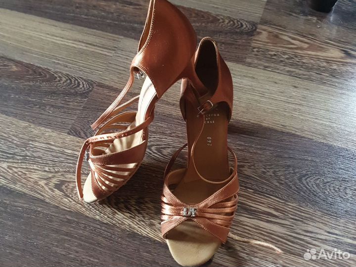 Туфли для бальных танцев 24 см 38 размер