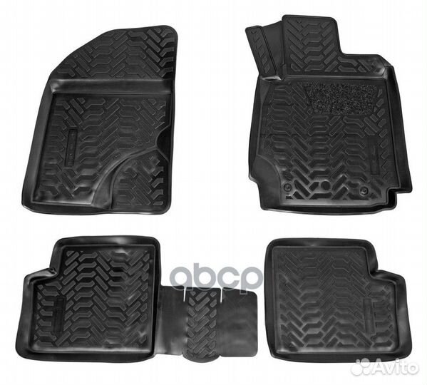 Ковры для Toyotа Corolla (00-07)(RHD), 4 шт