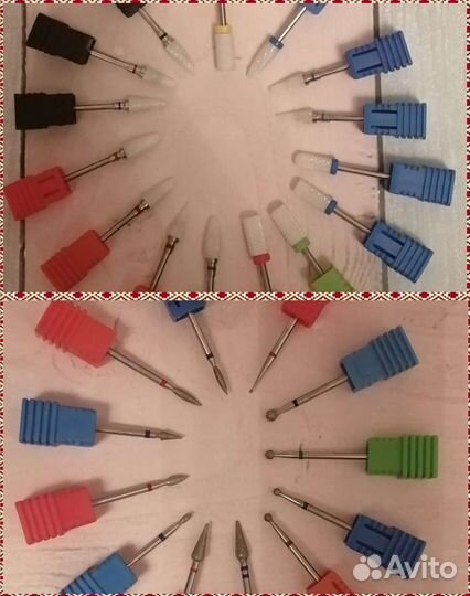 Новые фрезы, стразы, верхние формы, наклейки и др