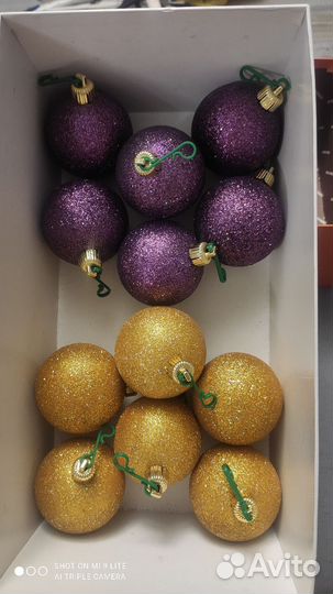 Елочные шары разные