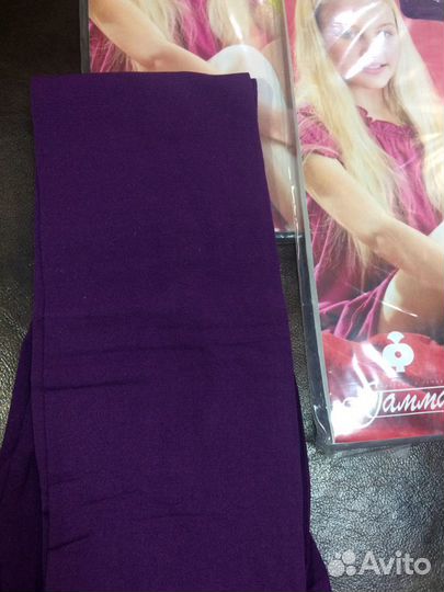 Колготки фиолетовые 128-146