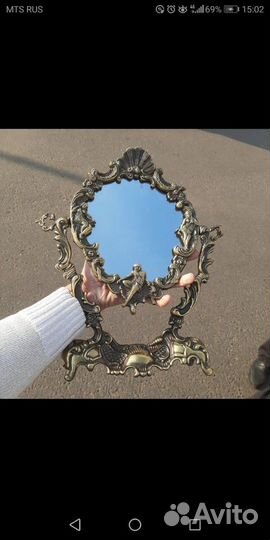 Зеркало из бронзы СССР