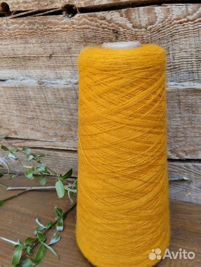 Пряжа бобинная Италия полумеринос Folco