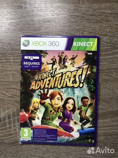 Игры на xbox 360 kinect (Adventures )