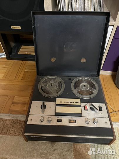 Катушечный магнитофон Сатурн 201