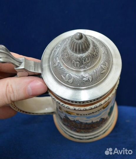 Пивная кружка- люксембург. высота 21 см