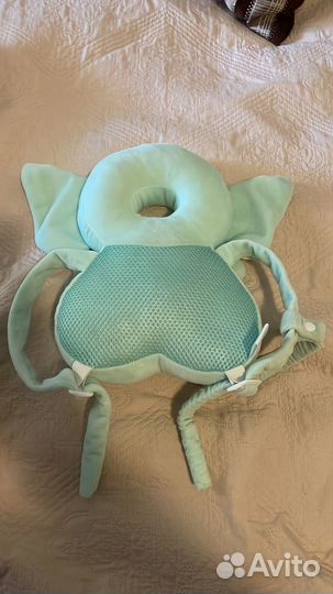 Рюкзачок- подушка от падений малыша. Слоник
