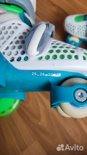 Ролики детские четырехколесные