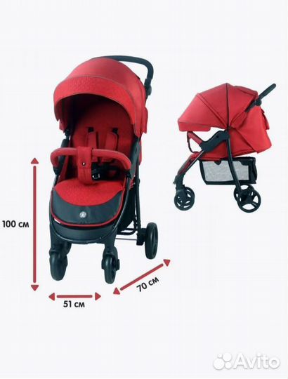 Новая прогулочная коляска Be2Me