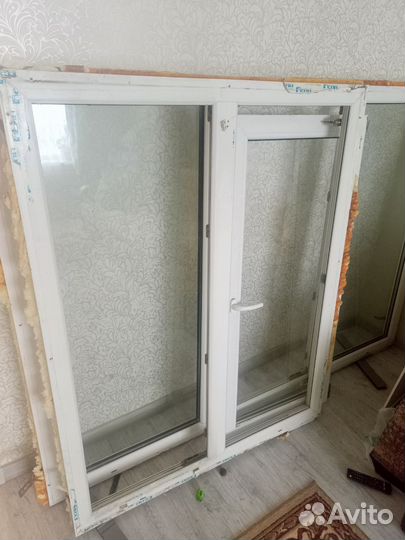 Окна пластиковые бу и балконные двери