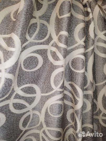 Шторы новые, рогожка