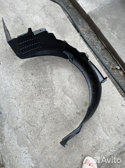 Подкрылок на hyundai Verna