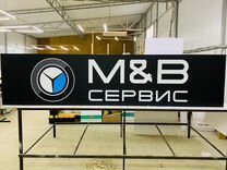 Вывеска для бизнеса Световой короб