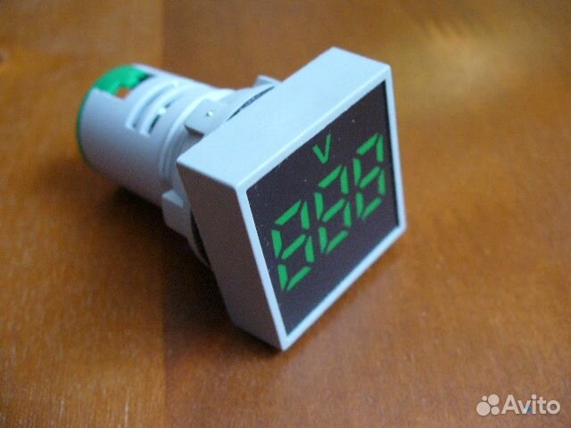 Светодиодный цифровой вольтметр-индикатор
