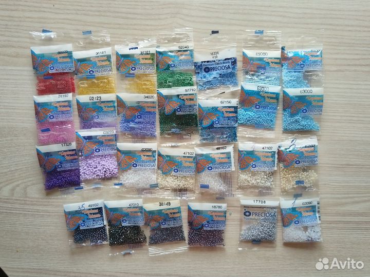 Бисер чешский preciosa