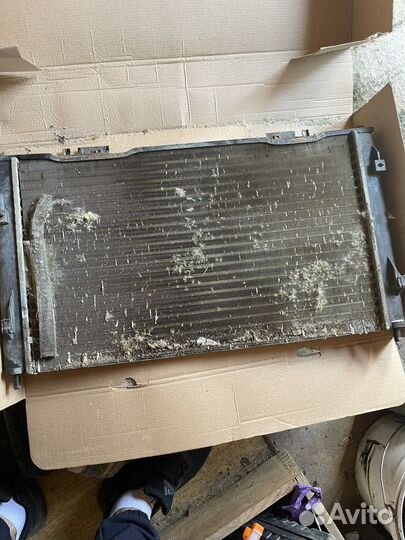 Радиатор охлаждения на priora