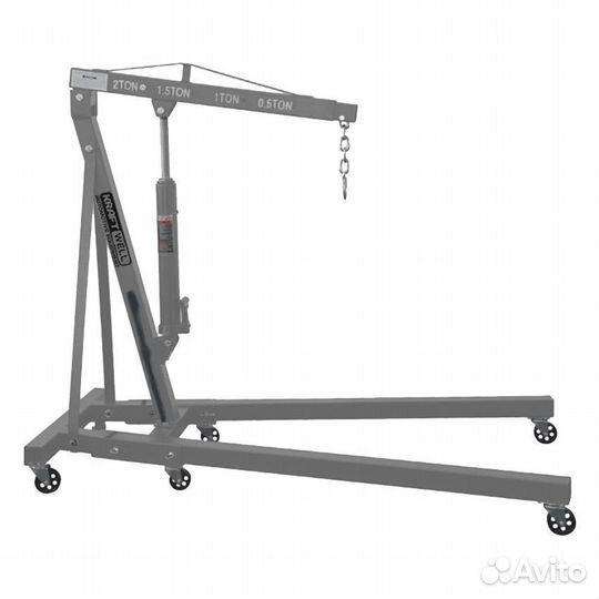 Кран складной г/п 2000 кг. KraftWell krwca2