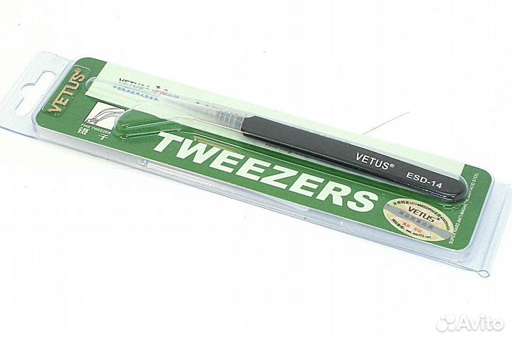 Пинцет Vetus ESD-14 антимагнитный