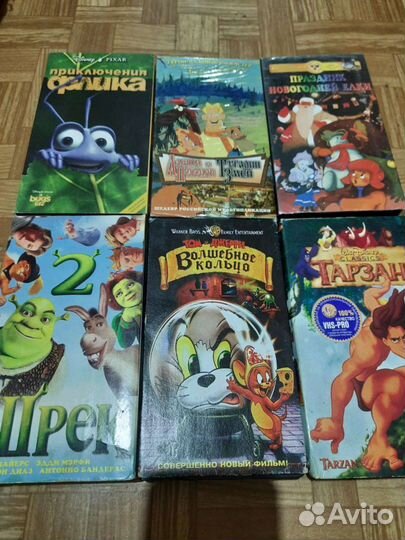 Видео кассеты 44 шт. Цена за все