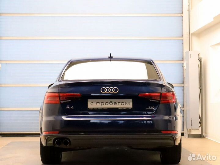 Audi A4 2.0 AMT, 2017, 135 500 км