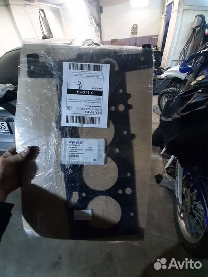 Прокладка гбц пежо боксер