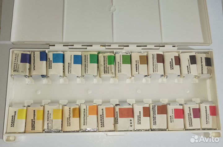 Акварельные краски СССР