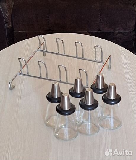 Набор для специй (на рейлинг)