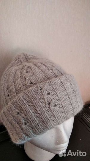 Шапка женская вязаная