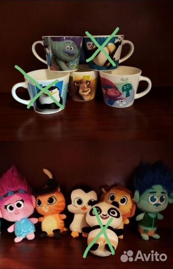 Игрушки + кружки. Бронь для Татьяны