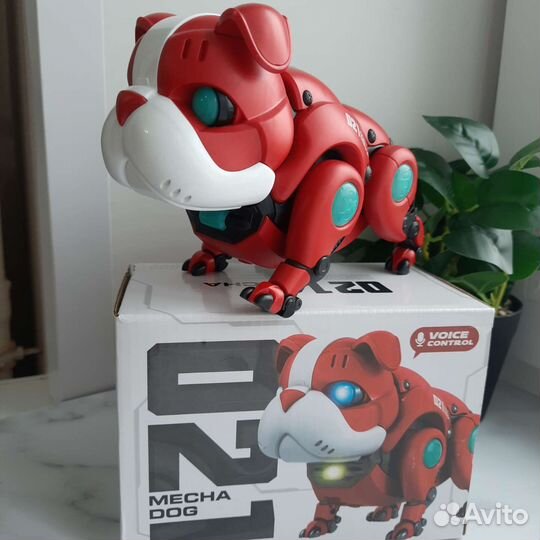 Бульдог собака-робот