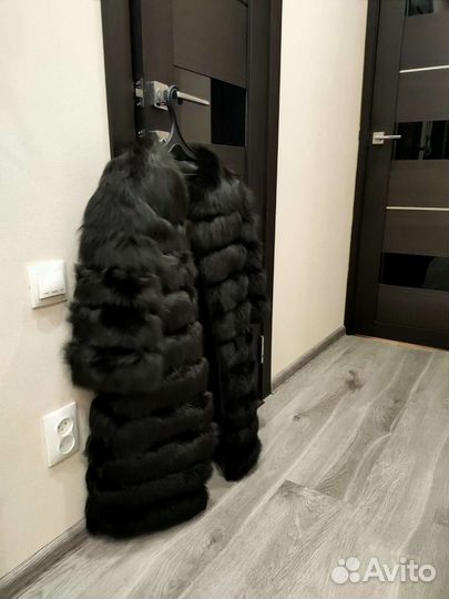 Шуба из песца