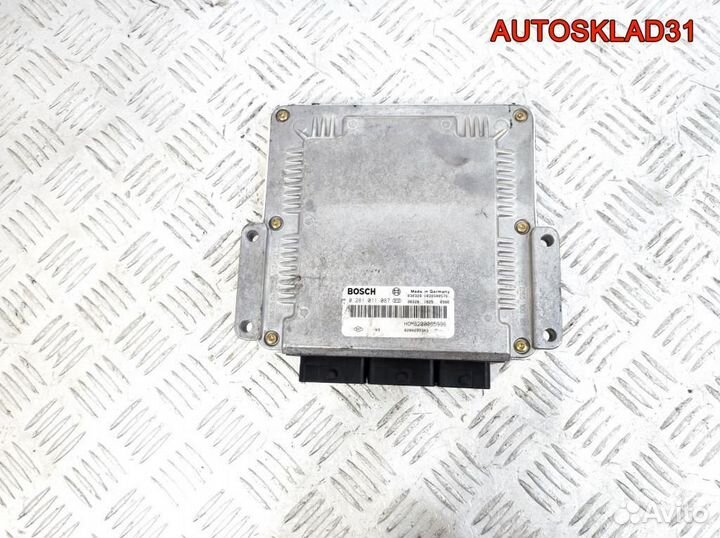 Блок эбу Volvo S40 19 DCI F9Q 0281011087