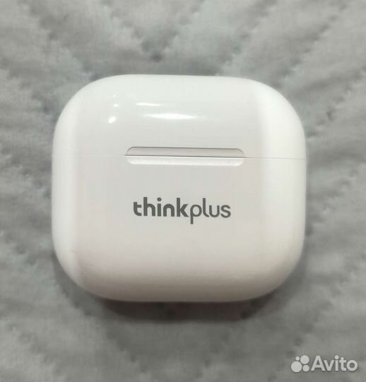 Беспроводные наушники lenovo с кейсом