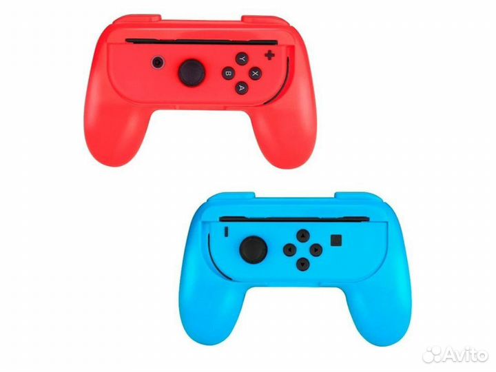 Держатель для Joy-Con красный/синий dobe TNS-851