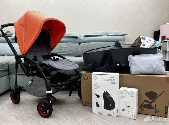 Bugaboo bee 5 с люлькой