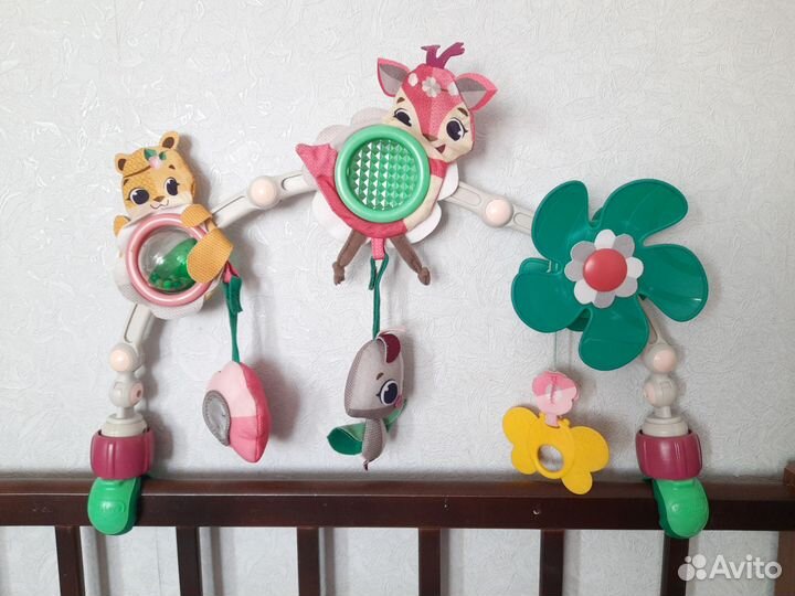 Мобиль и дуга на коляску tiny love