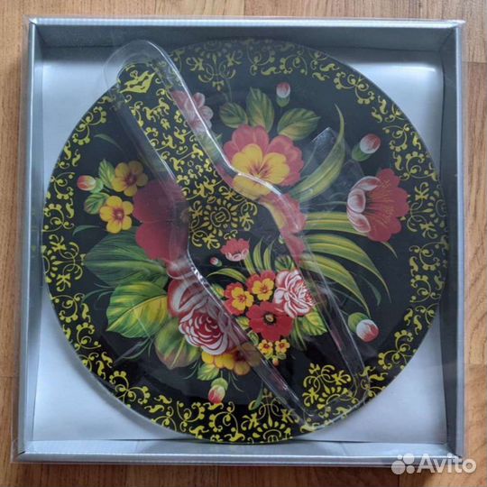 Блюдо для торта с лопаткой