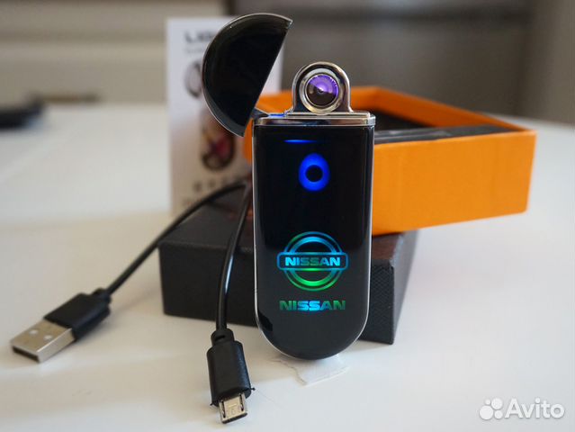 Зажигалка USB nissan